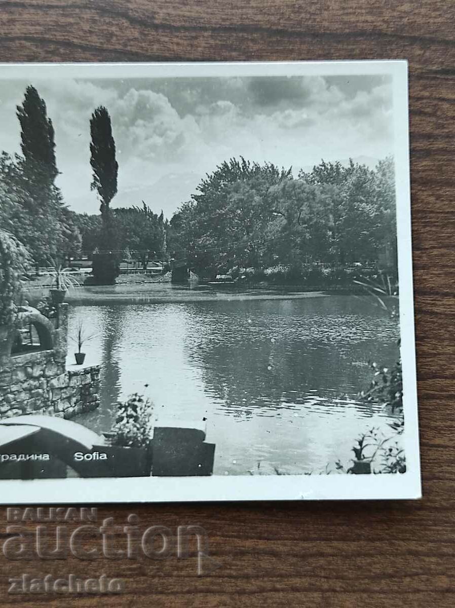 Auction Postal card Kingdom of Bulgaria - Sofia, the lakes in Borisova Auction Postal card Kingdom of Bulgaria - Sofia, the lakes in Borisova
