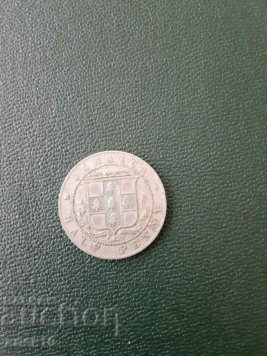 Jamaica 1/2 penny 1916