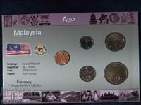 Малайзия 2005-2011 - Комплектен сет , 5 монети