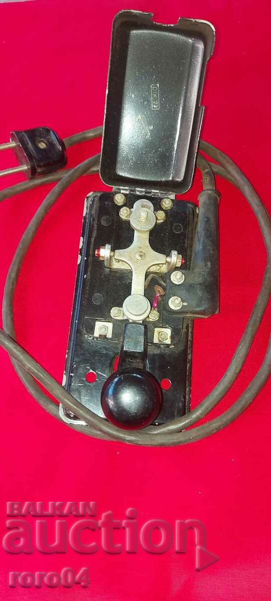 MORSE KEY - SIGNAL PLANT with price 45.00 BGN | € 23.01 MORSE KEY - SIGNAL PLANT with price 45.00 BGN | € 23.01