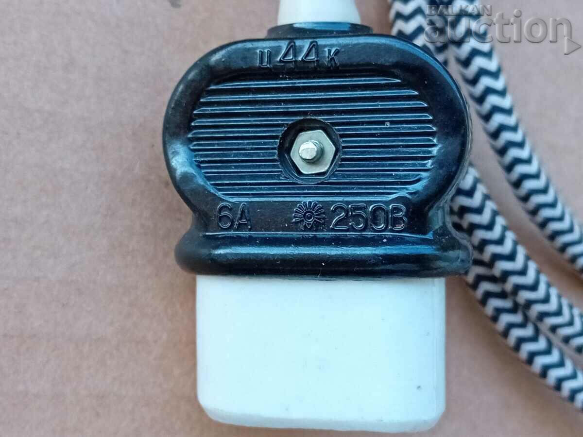 Auction power cord for Russian samovar 60s 70s Auction power cord for Russian samovar 60s 70s