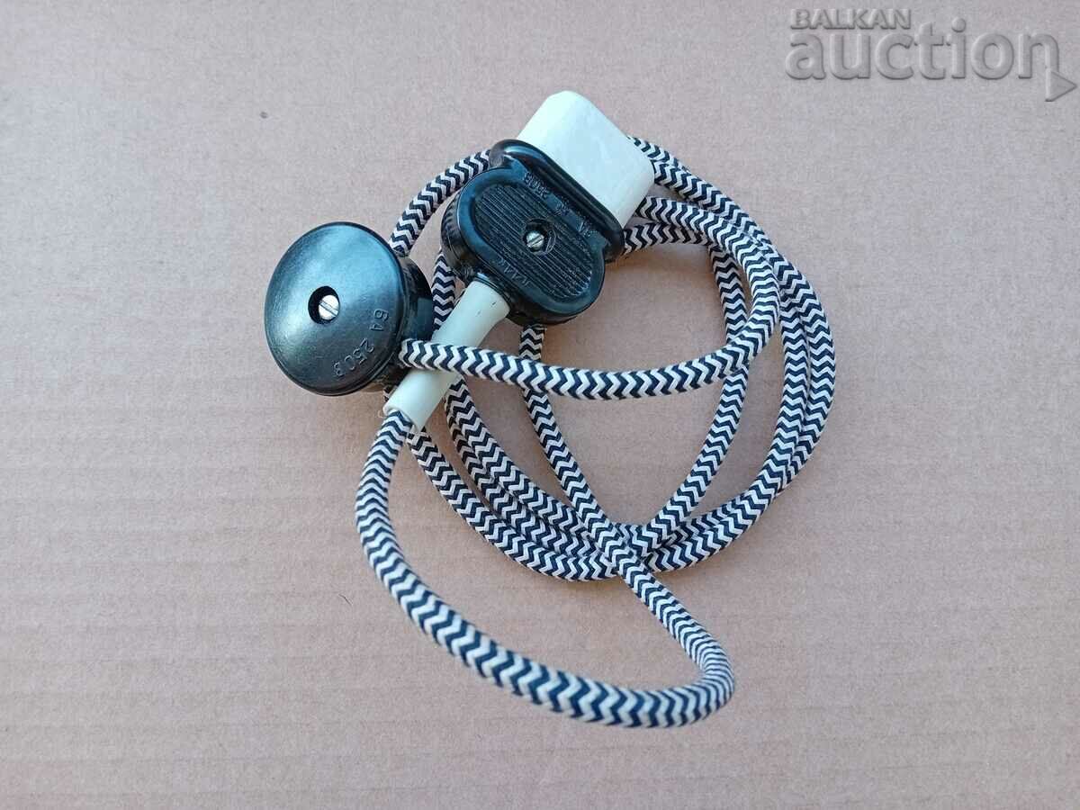 power cord for Russian samovar 60s 70s - 5 power cord for Russian samovar 60s 70s - 5