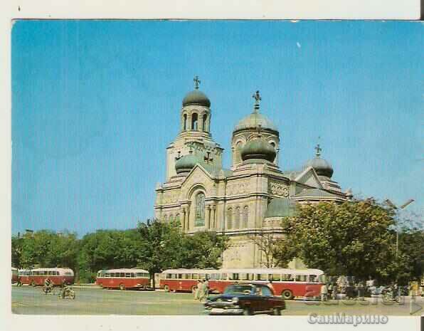 Card Bulgaria Varna Cathedral. Church of the Virgin Mary 3*
