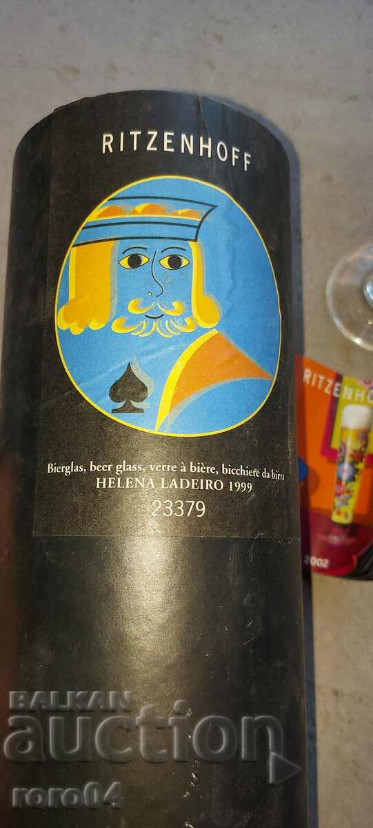 Delivery of BEER GLASS - HELENA LADEIRO - RITZENHOFF - 1999