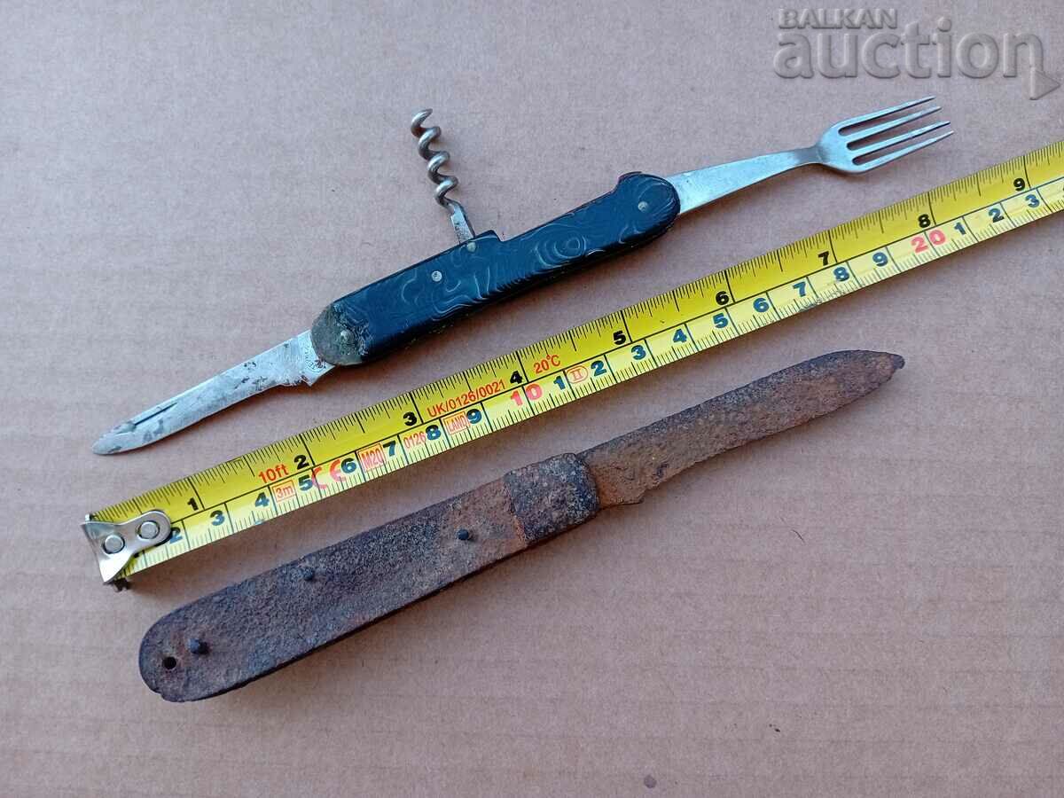 Delivery of antique legs leg knife lot Tervel Delivery of antique legs leg knife lot Tervel