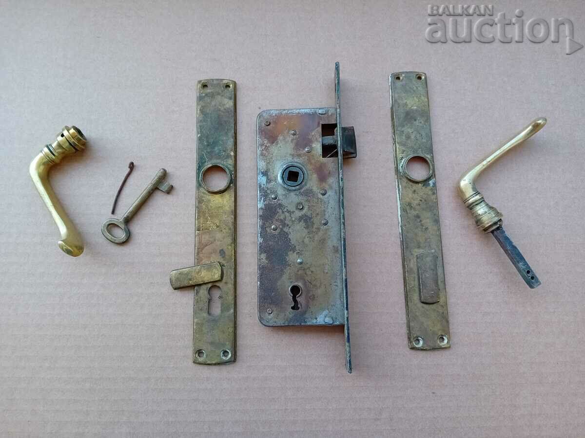 Auction antique urban bronze lock key Vulkan Stalin FIVE-POINT Auction antique urban bronze lock key Vulkan Stalin FIVE-POINT
