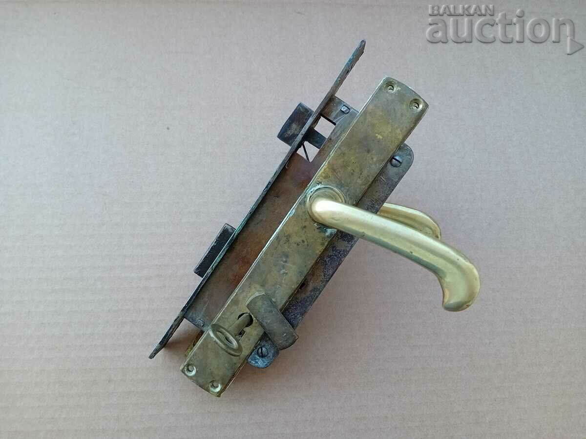 antique urban bronze lock key Vulkan Stalin FIVE-POINT