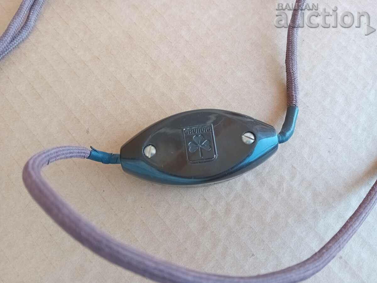 Auction Vintage GRUNDIG condenser microphone Auction Vintage GRUNDIG condenser microphone