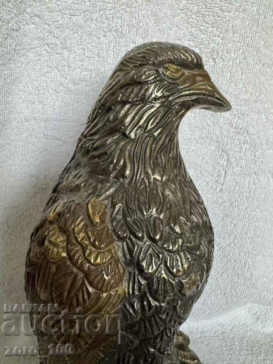 Brass figure, bird 25 cm. with price 90.00 BGN | € 46.02