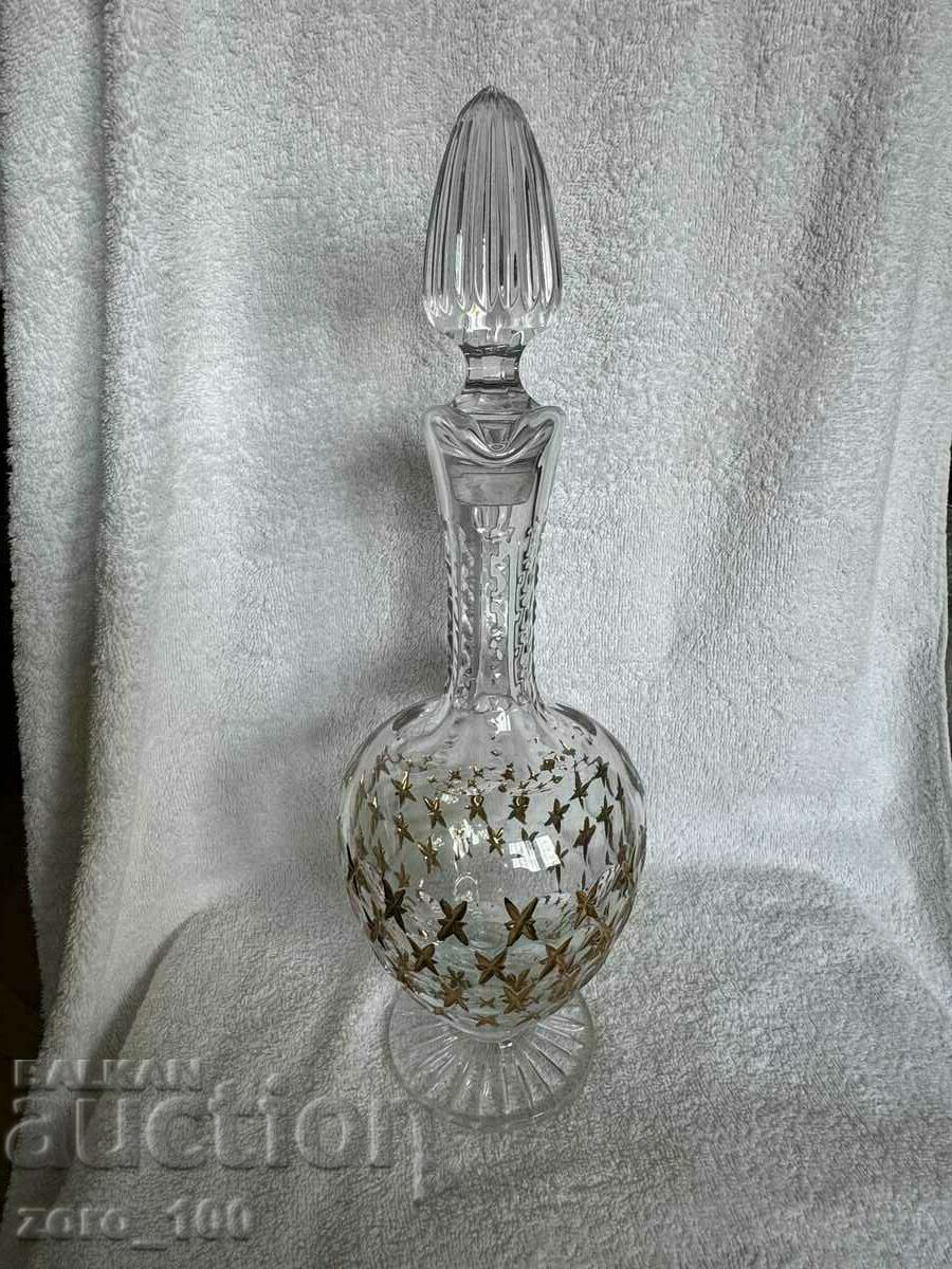 Delivery of Crystal decanter, (ever) handmade