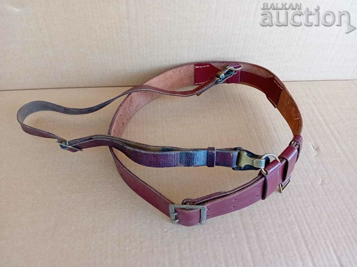 red staff officer's belt with buckle and carrier with price 61.00 BGN | € 31.19 red staff officer's belt with buckle and carrier with price 61.00 BGN | € 31.19