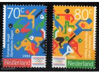 1993. Olanda. Zilele olimpice pentru tineretul european.