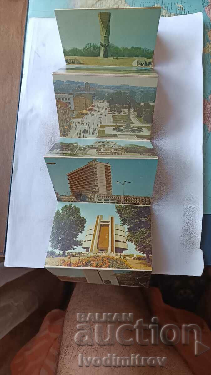 Notebook with mini cards of Pleven 1990 with price 3.45 BGN | € 1.76 Notebook with mini cards of Pleven 1990 with price 3.45 BGN | € 1.76