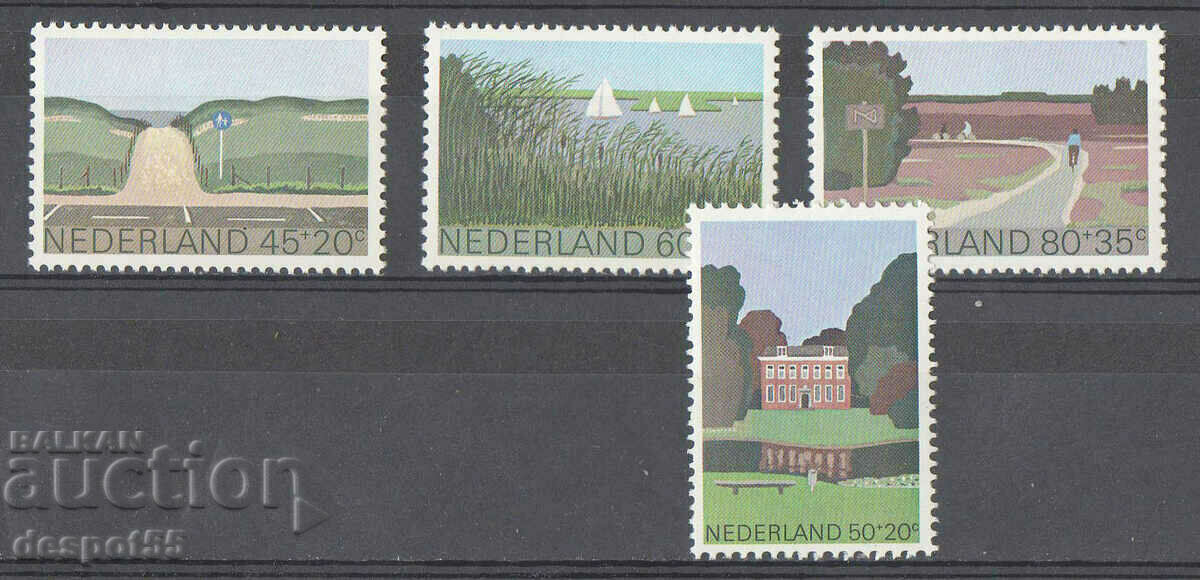 1980. The Netherlands. Charity stamps.
