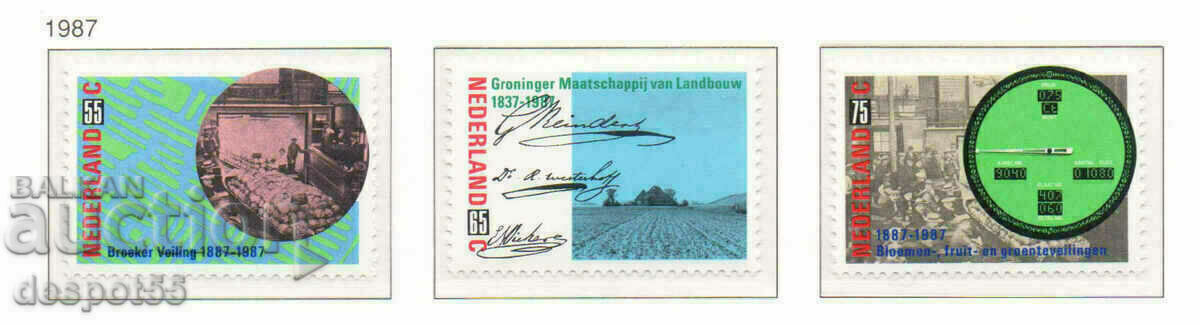 1987. The Netherlands. Agriculture.