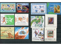 Romania MnH - 12 clean blocks sport, football, fauna, art