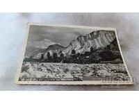 Postcard Melnika View from the screes 1938