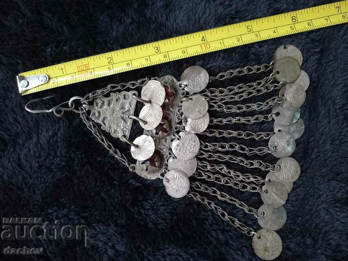 Old Silver Revival-era filigree brooch ornament costume 19th Century - 6 Old Silver Revival-era filigree brooch ornament costume 19th Century - 6