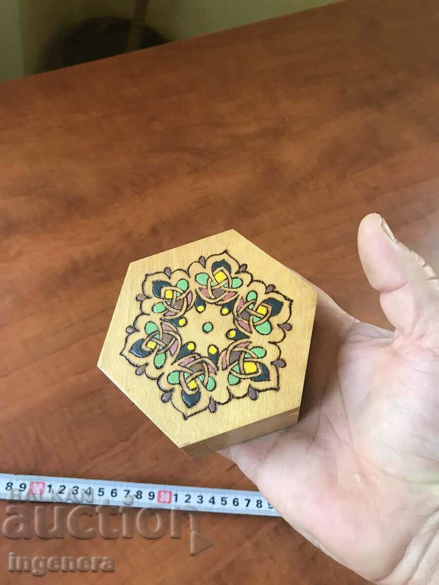 Delivery of BOX WOOD PYROGRAPH DRAWING ANTIQUE FROM SOCA MOSTRA Delivery of BOX WOOD PYROGRAPH DRAWING ANTIQUE FROM SOCA MOSTRA