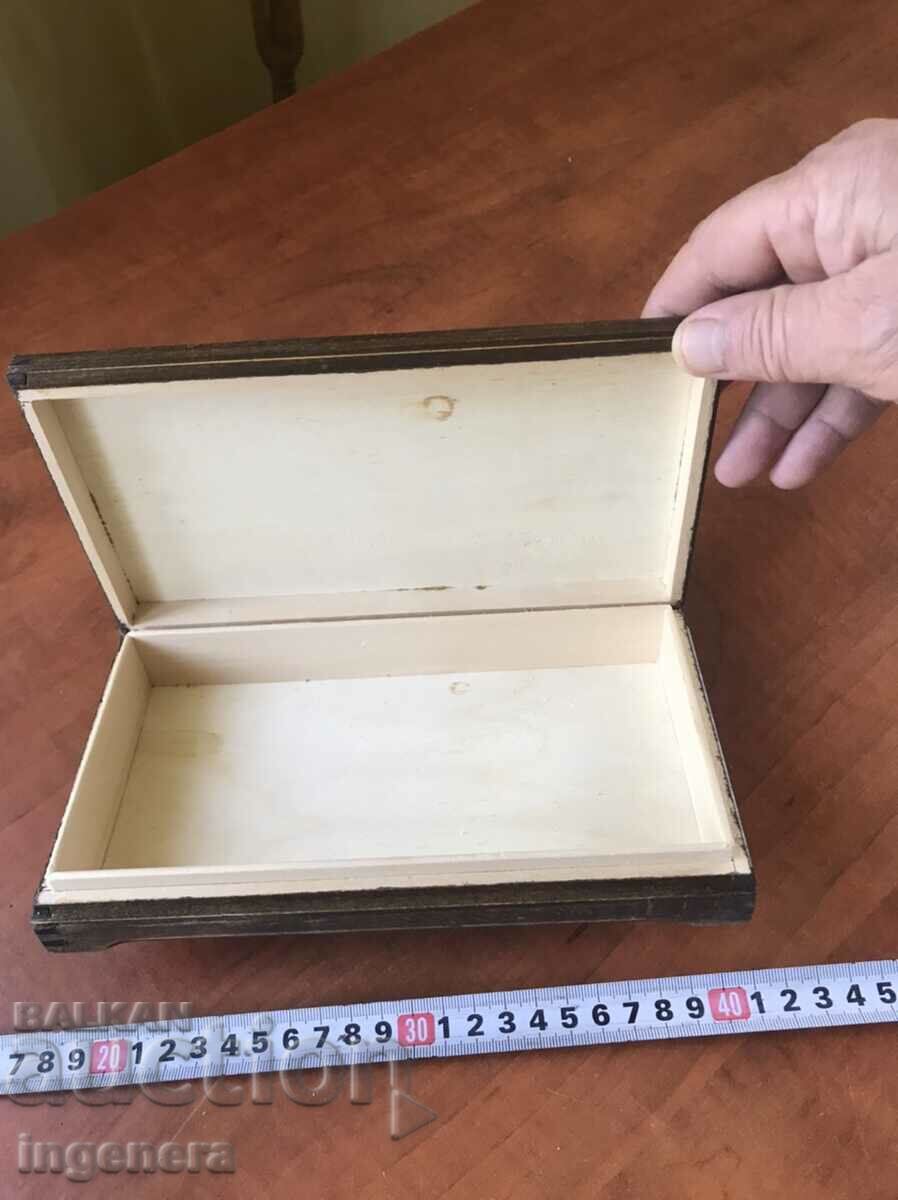 Auction BOX WOOD PYROGRAPH DRAWING ANTIQUE FROM SOCA MOSTRA Auction BOX WOOD PYROGRAPH DRAWING ANTIQUE FROM SOCA MOSTRA