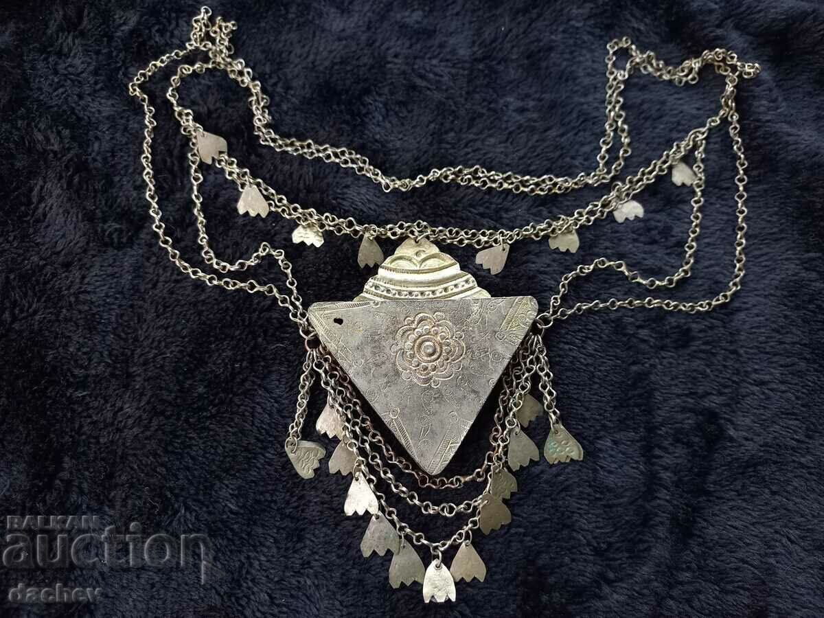 Bijuterii de costume din argint vechi Rhodope Revival 19C - 6