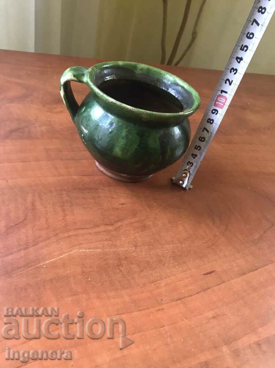 CERAMIC DISH CLAY JUG POT - 7 CERAMIC DISH CLAY JUG POT - 7