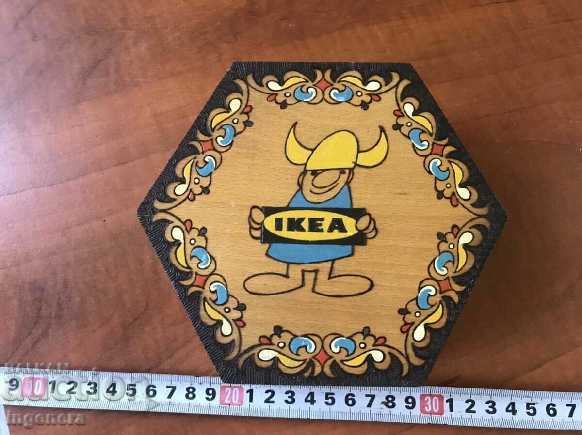 BOX WOOD PYROGRAPH DRAWING ANTIQUE FROM SOCA MOSTRA with price 35.00 BGN | € 17.90 BOX WOOD PYROGRAPH DRAWING ANTIQUE FROM SOCA MOSTRA with price 35.00 BGN | € 17.90