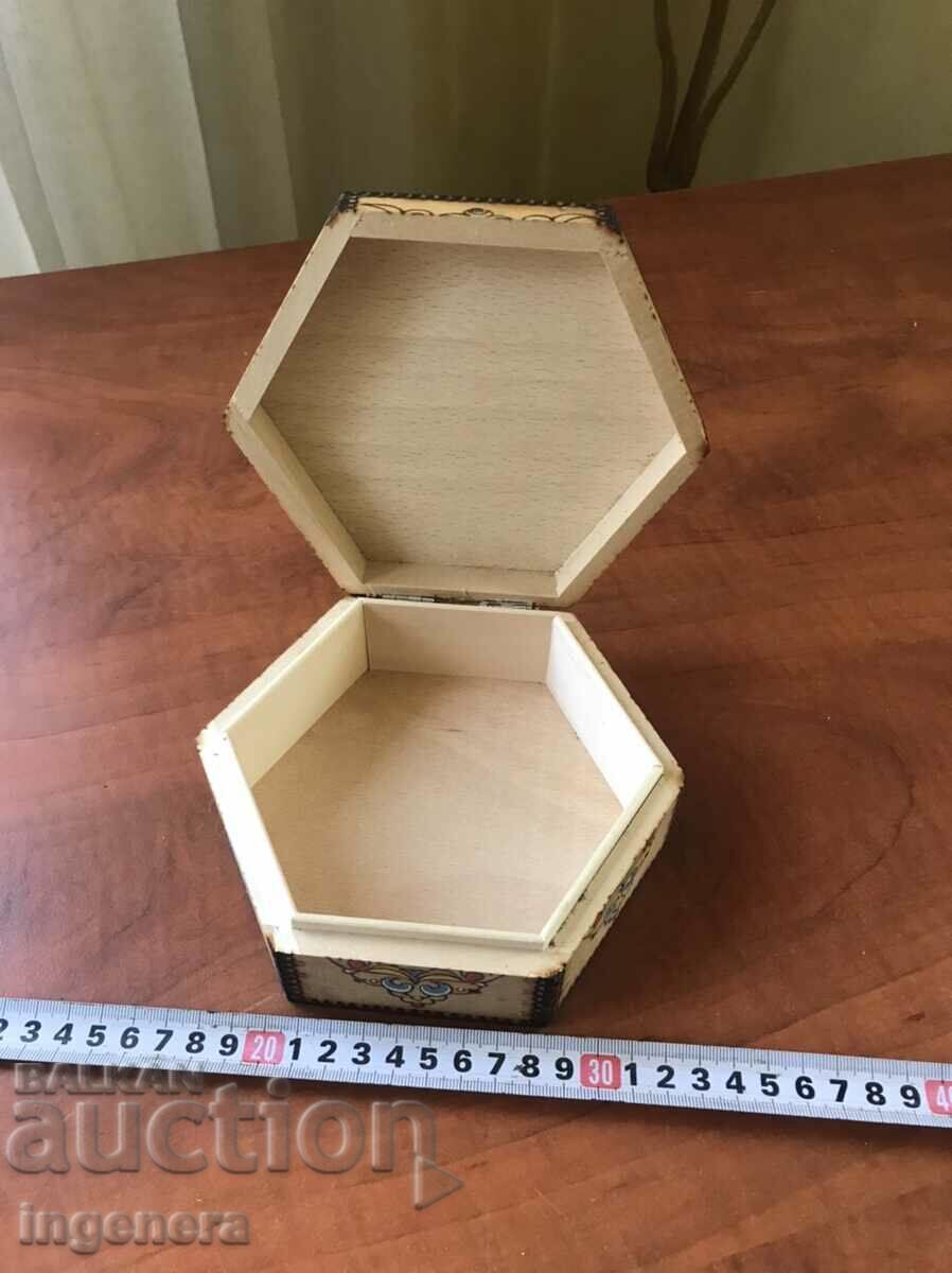 Auction BOX WOOD PYROGRAPH DRAWING ANTIQUE FROM SOCA MOSTRA Auction BOX WOOD PYROGRAPH DRAWING ANTIQUE FROM SOCA MOSTRA