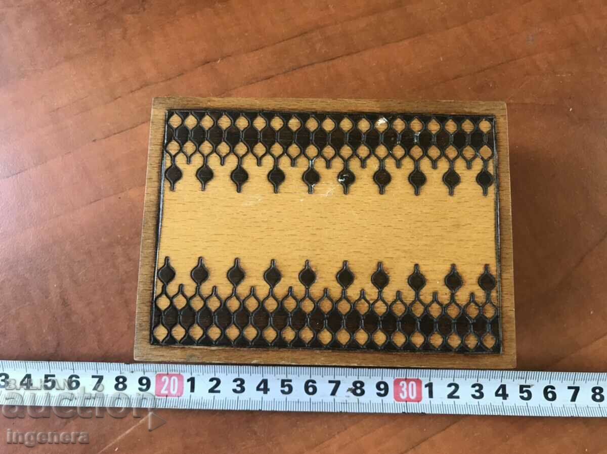 ΚΟΥΤΙ ΞΥΛΟ ΠΥΡΟΓΡΑΦΙΚΟ ΣΧΕΔΙΟ ΑΝΤΙΚΕ ΑΠΟ SOCA MOSTRA με τιμή 25.00 BGN | € 12.78 ΚΟΥΤΙ ΞΥΛΟ ΠΥΡΟΓΡΑΦΙΚΟ ΣΧΕΔΙΟ ΑΝΤΙΚΕ ΑΠΟ SOCA MOSTRA με τιμή 25.00 BGN | € 12.78