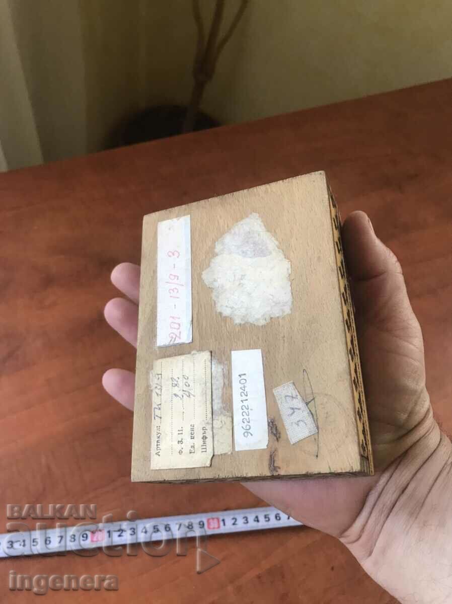 ΚΟΥΤΙ ΞΥΛΟ ΠΥΡΟΓΡΑΦΙΚΟ ΣΧΕΔΙΟ ΑΝΤΙΚΕ ΑΠΟ SOCA MOSTRA - 6 ΚΟΥΤΙ ΞΥΛΟ ΠΥΡΟΓΡΑΦΙΚΟ ΣΧΕΔΙΟ ΑΝΤΙΚΕ ΑΠΟ SOCA MOSTRA - 6