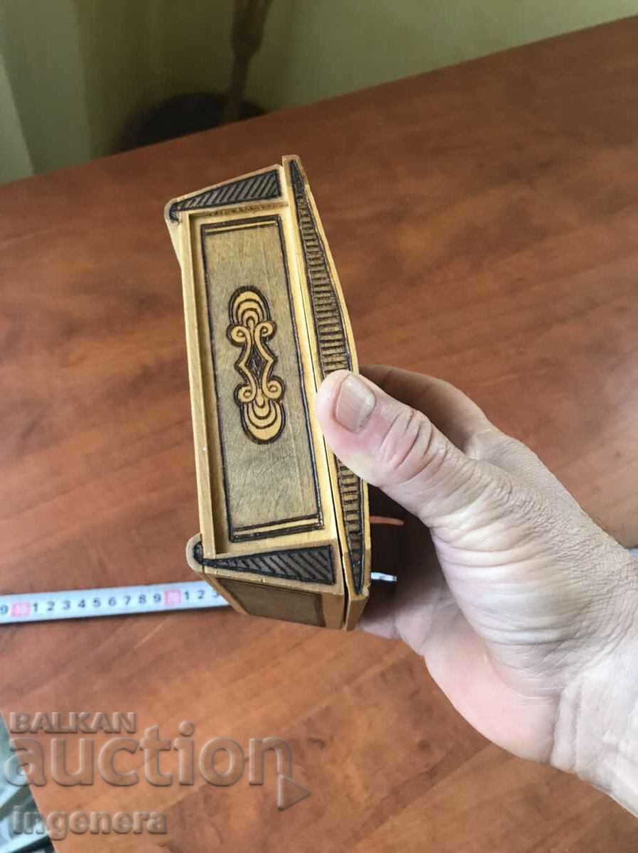 КУТИЯ ДЪРВО ПИРОГРАФ РИСУНЪК СТАРИННА ОТ СОЦА МОСТРА - 5 КУТИЯ ДЪРВО ПИРОГРАФ РИСУНЪК СТАРИННА ОТ СОЦА МОСТРА - 5