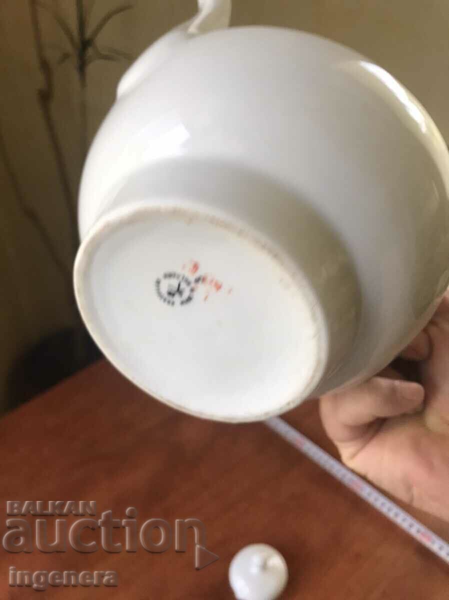 PORCELAIN KETTLE KANA BULGARIA - 7 PORCELAIN KETTLE KANA BULGARIA - 7