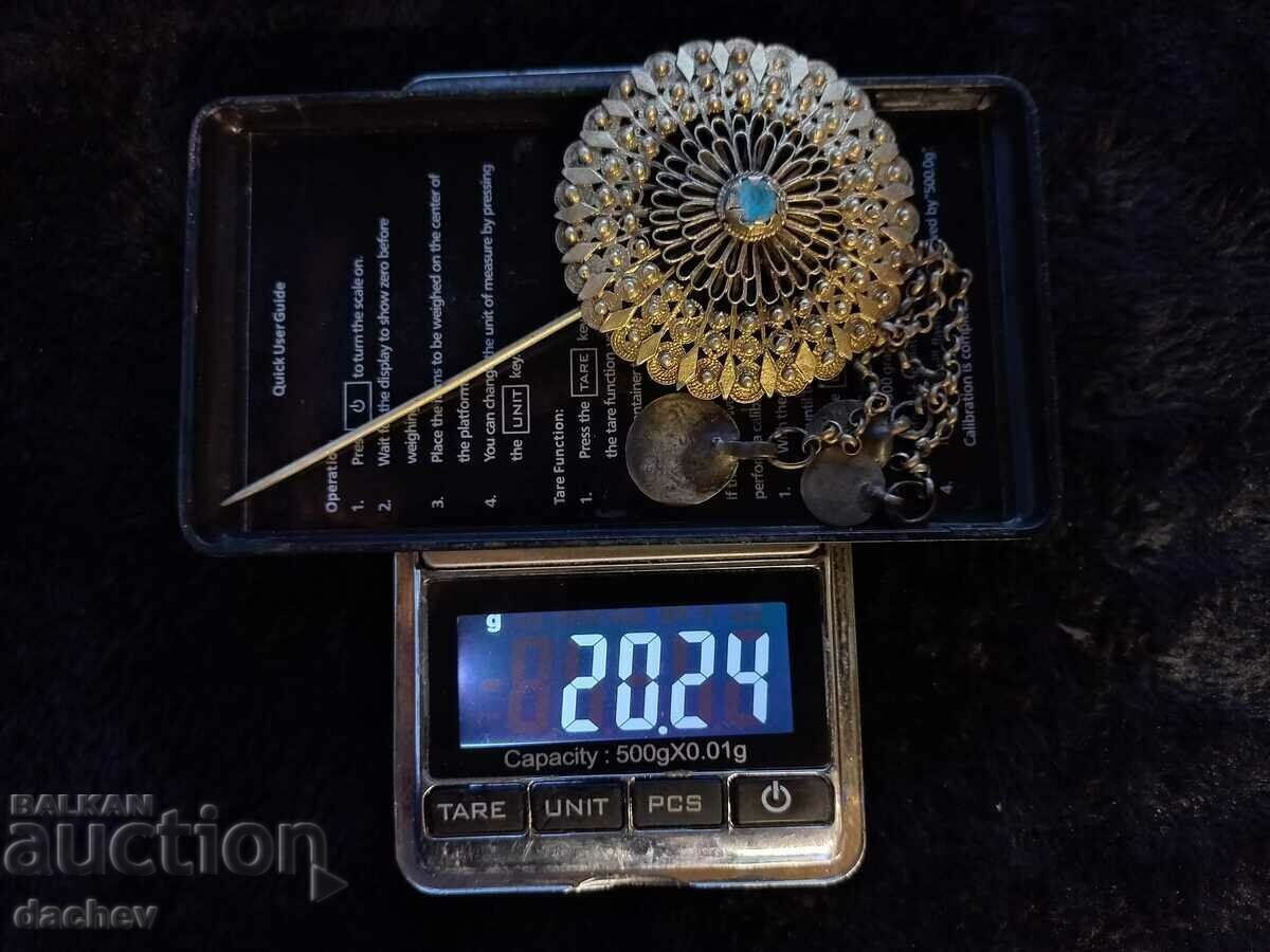 RENAISSANCE MERCURY PLATED HAIR PIN - TOP CONDITION! - 6 RENAISSANCE MERCURY PLATED HAIR PIN - TOP CONDITION! - 6