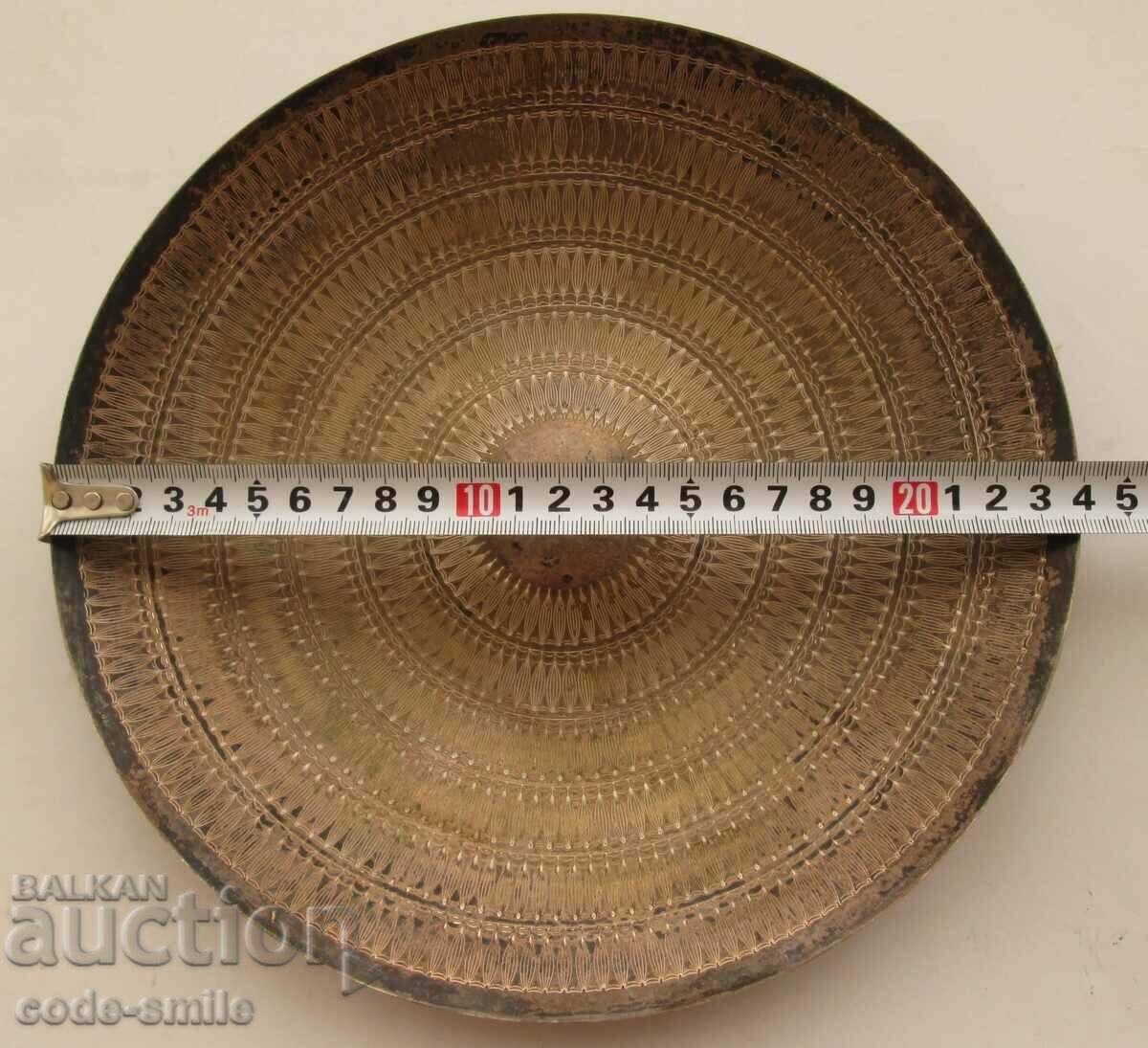 Beautiful old German fruit plate WMF Frukriera N - 6 Beautiful old German fruit plate WMF Frukriera N - 6