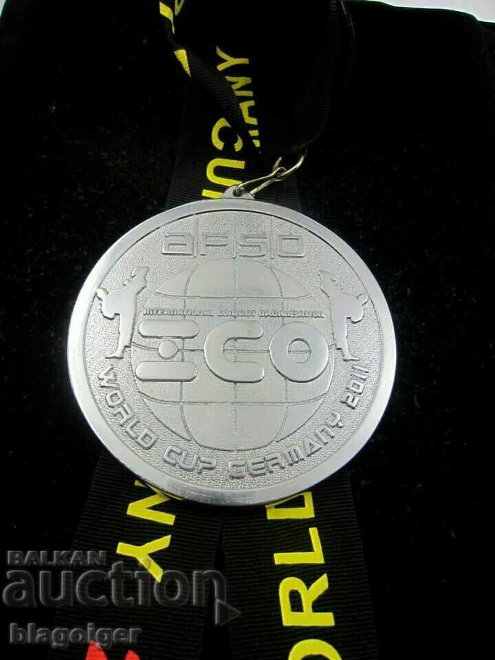 Auction  2011 AFSO K-1 MMA World Cup-Silver Medal-2nd place