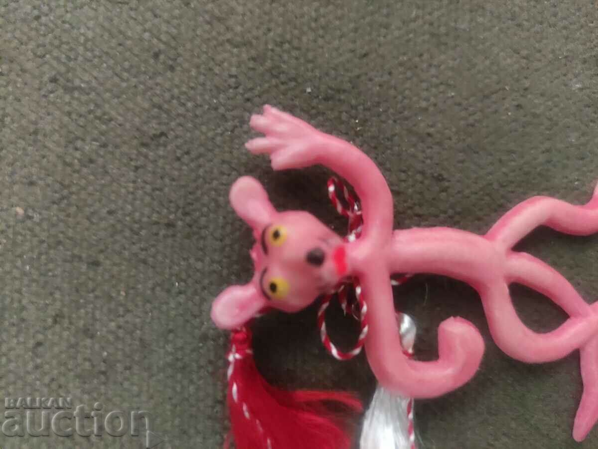 Martenitsa Pinko the Pink Panther with price 50.00 BGN | € 25.56