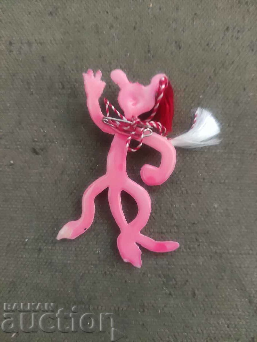 Auction  Martenitsa Pinko the Pink Panther