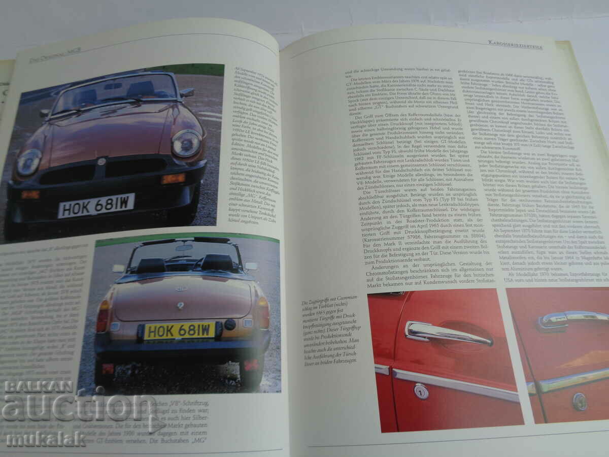 Auction MGB. MGC. V8. BOOK ENCYCLOPEDIA CAR MODEL CATALOG Auction MGB. MGC. V8. BOOK ENCYCLOPEDIA CAR MODEL CATALOG