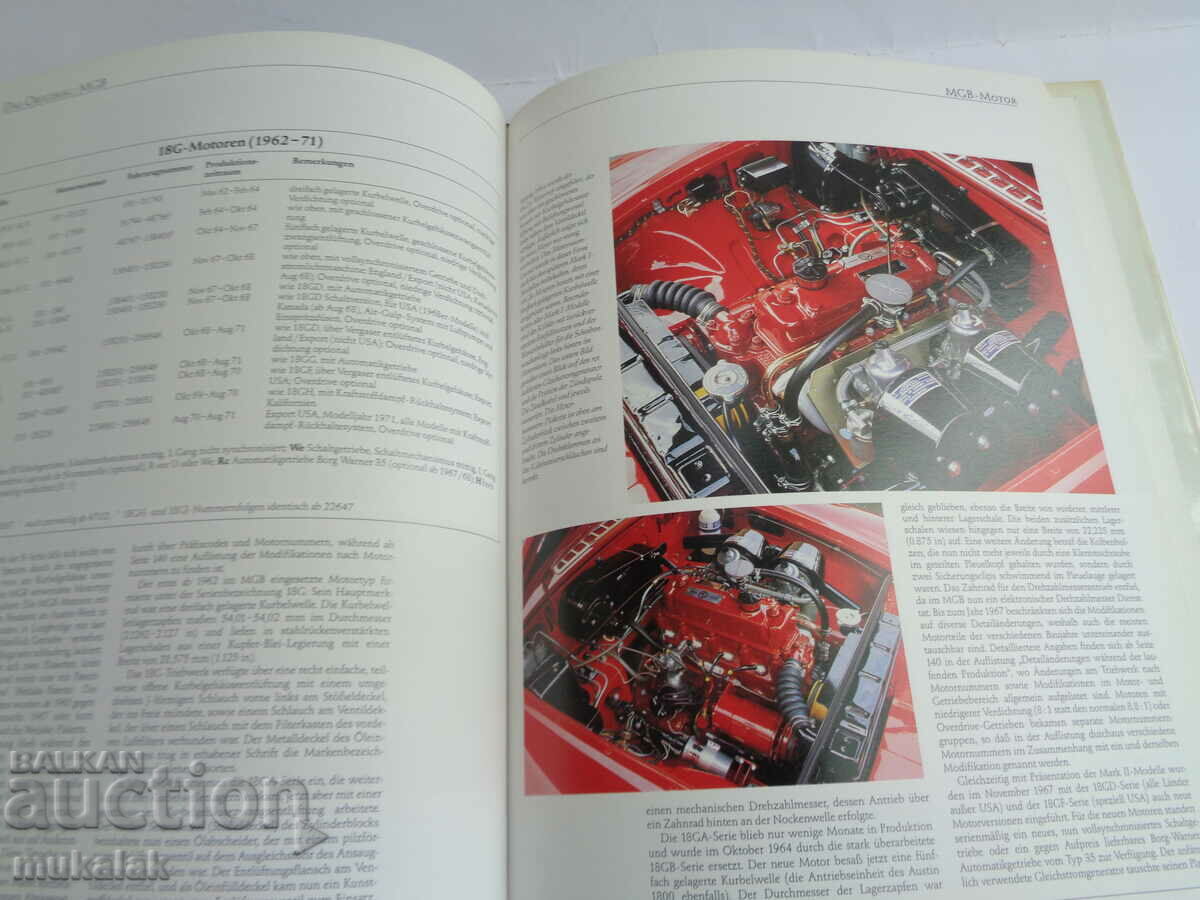 MGB. MGC. V8. BOOK ENCYCLOPEDIA CAR MODEL CATALOG - 5 MGB. MGC. V8. BOOK ENCYCLOPEDIA CAR MODEL CATALOG - 5