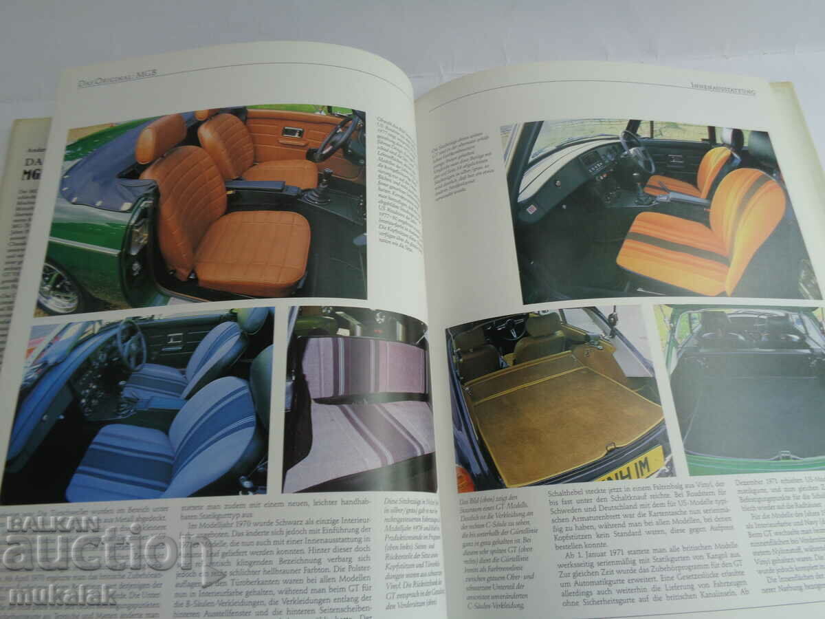 MGB. MGC. V8. BOOK ENCYCLOPEDIA CAR MODEL CATALOG - 6 MGB. MGC. V8. BOOK ENCYCLOPEDIA CAR MODEL CATALOG - 6