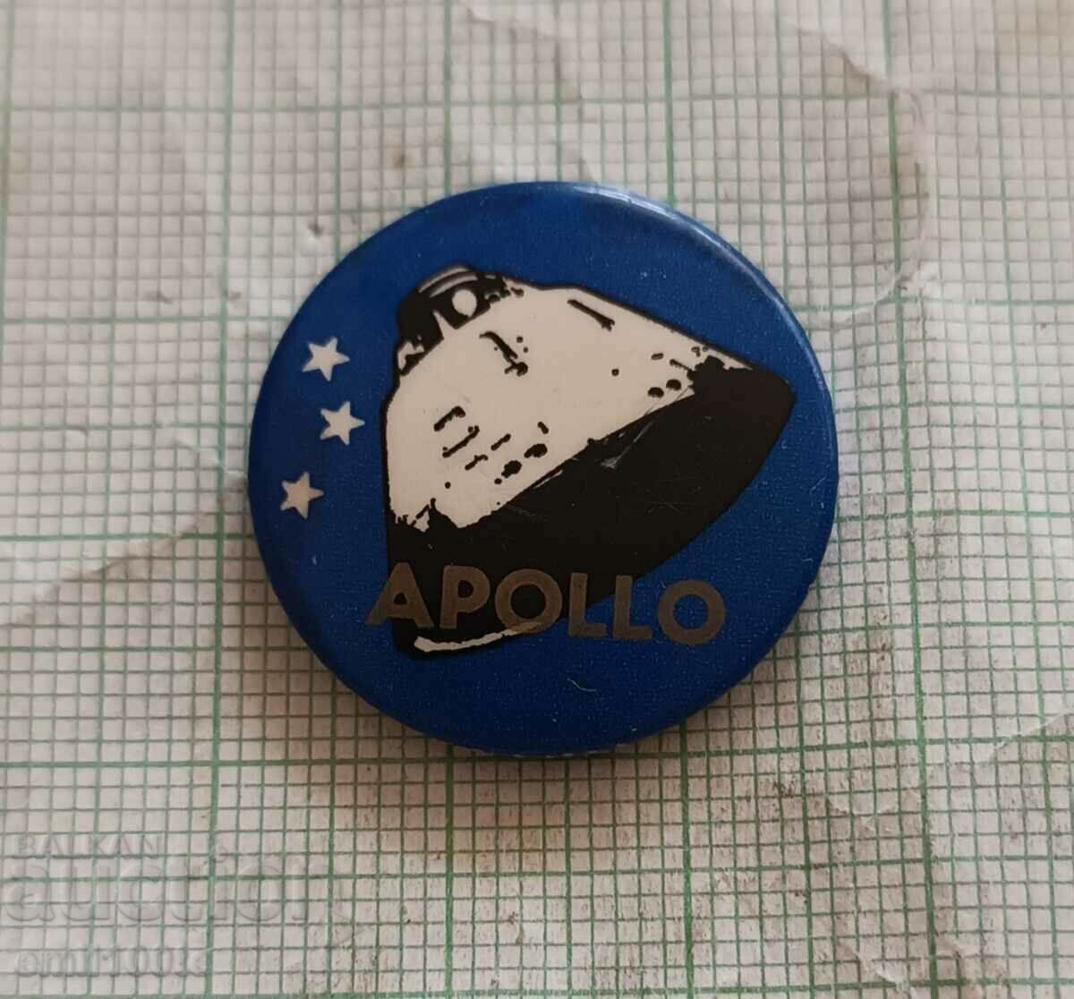 Значка- Аполо космос Apollo