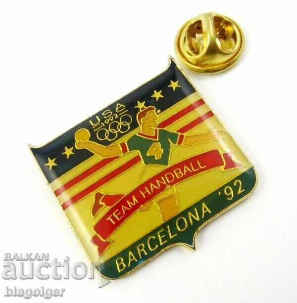 Delivery of BARCELONA 1992 OLYMPICS-USA OLYMPIC TEAM-HANDBALL