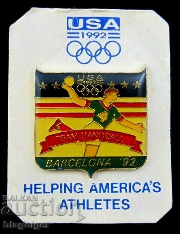 BARCELONA 1992 OLYMPICS - USA OLYMPIC TEAM - ΧΑΝΤΜΠΟΛ