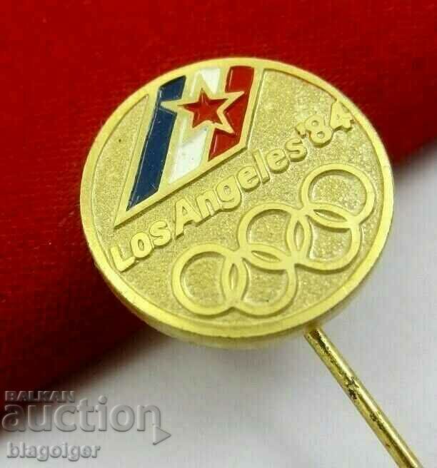 OLYMPICS LOS ANGELES 1984-YUGOSLAVIA OLYMPIC COMMITTEE with price 14.00 BGN | € 7.16 OLYMPICS LOS ANGELES 1984-YUGOSLAVIA OLYMPIC COMMITTEE with price 14.00 BGN | € 7.16