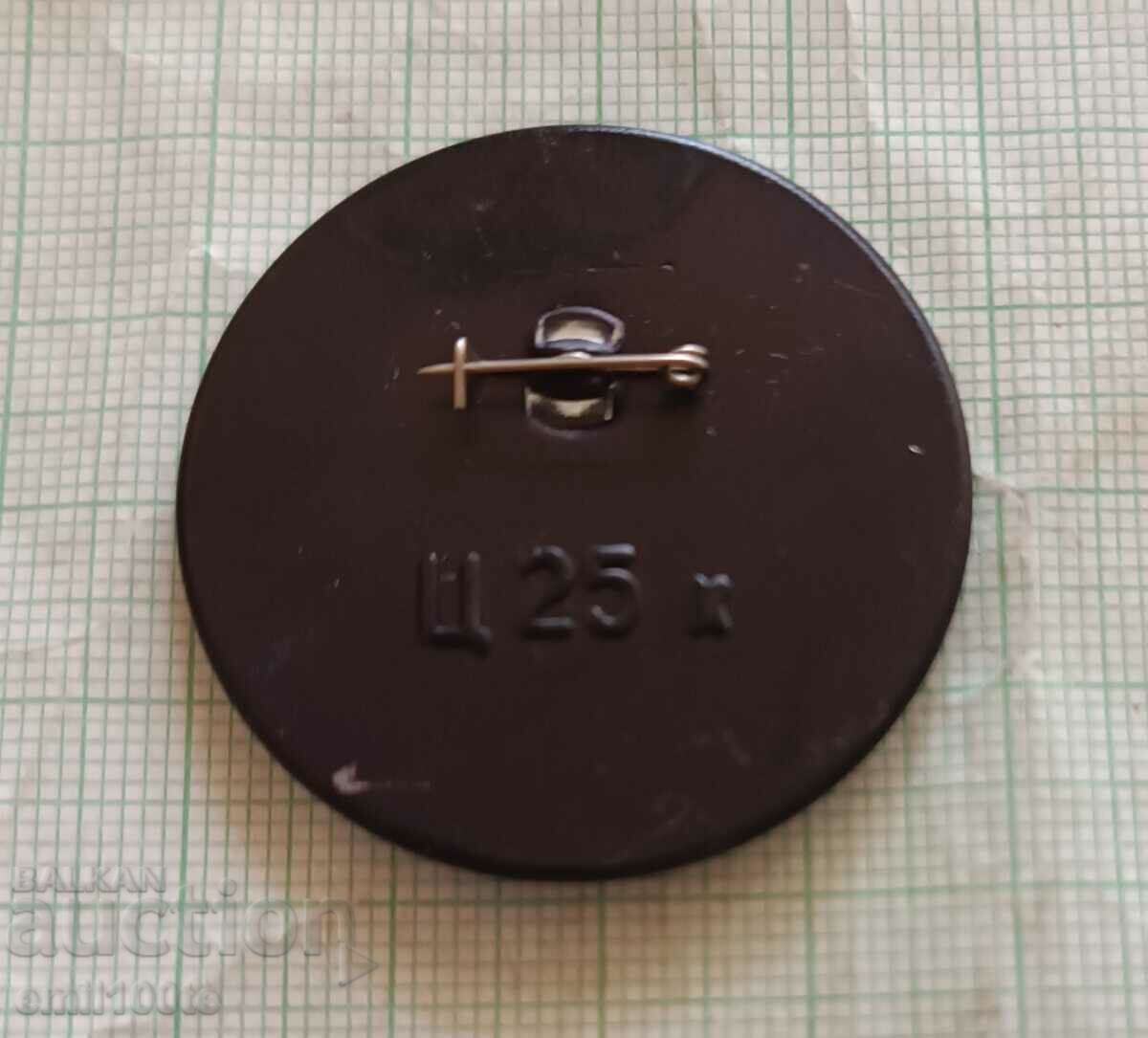 Delivery of Badge - Airplane TU 154 Aeroflot USSR