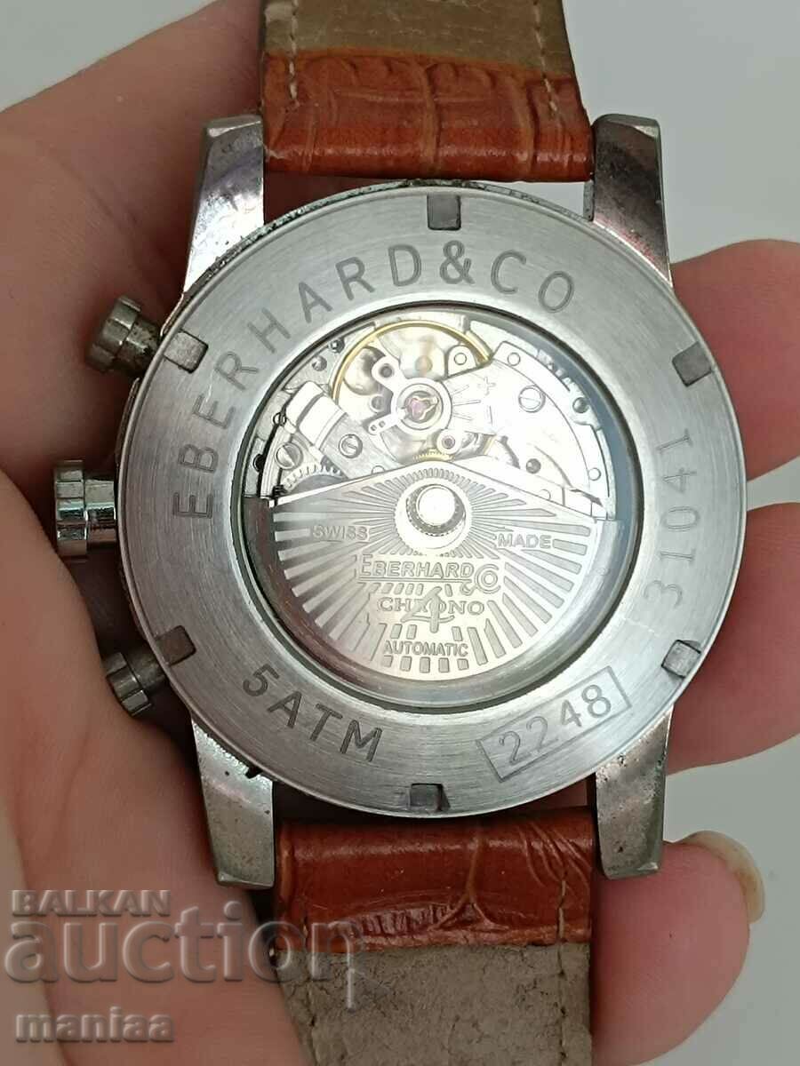 Delivery of Eberhard Co chrono4 automatic wristwatch Delivery of Eberhard Co chrono4 automatic wristwatch