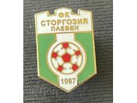 686 Bulgaria sign Football club Storgozia Pleven enamel