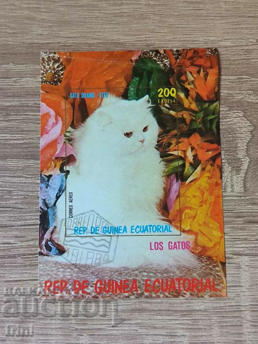 ΜΠΛΟΚ της Ισημερινής Γουινέας Γάτες πανίδας