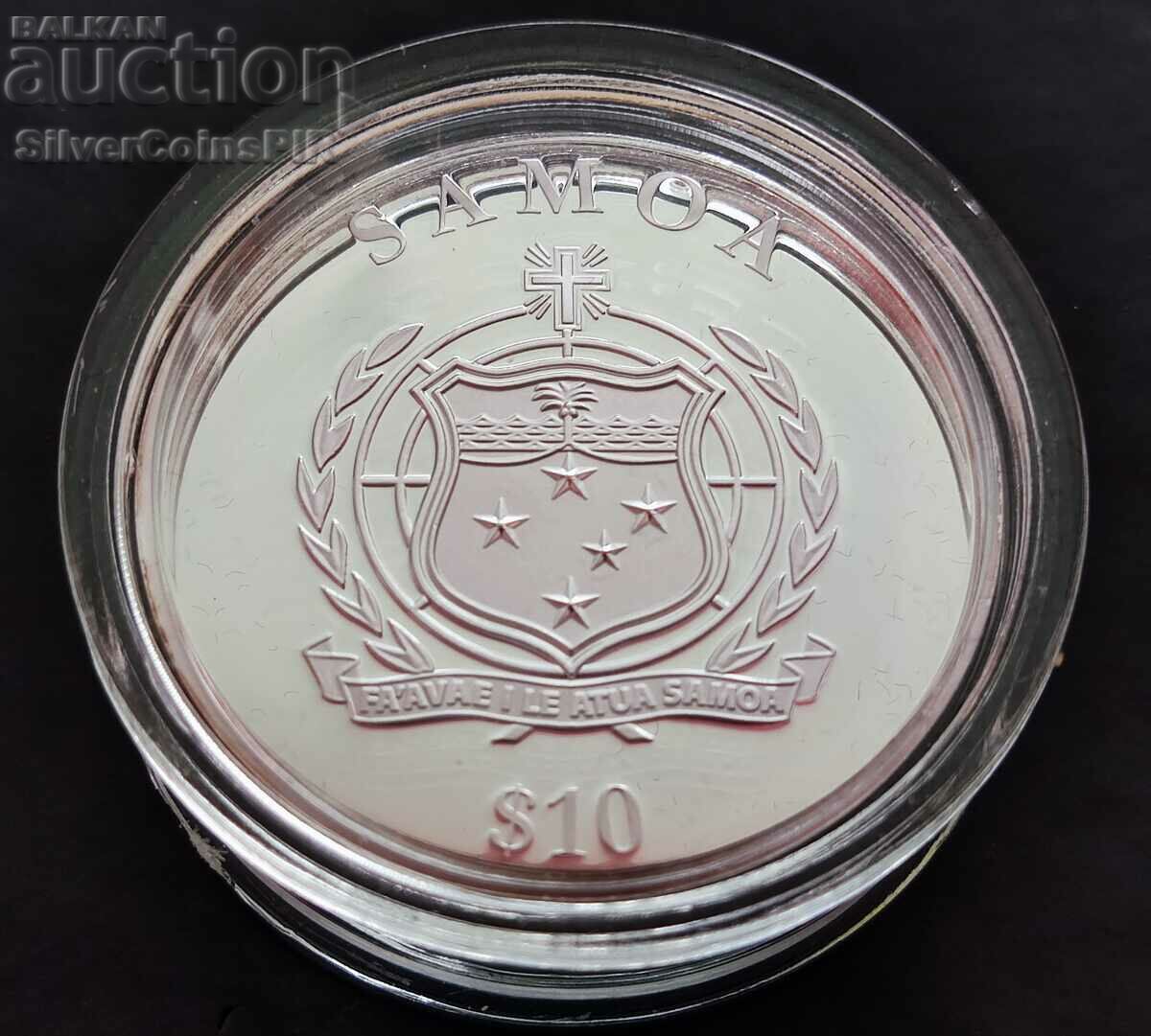 Silver 1 oz 3D Leaf Ginkgo Biloba 2014 Samoa - 6 Silver 1 oz 3D Leaf Ginkgo Biloba 2014 Samoa - 6