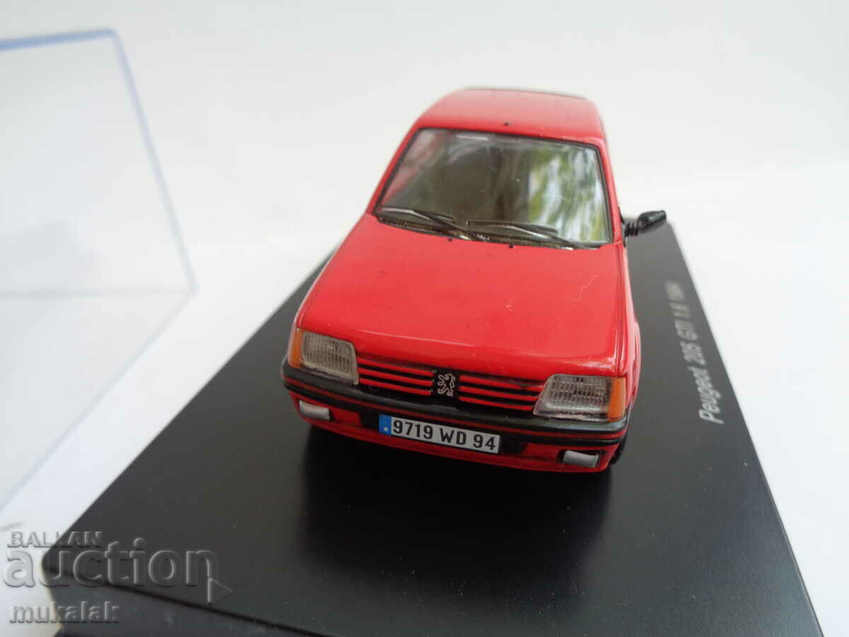 1:43 PEUGEOT 205 GTI TROLLEY ΜΟΝΤΕΛΟ ΠΑΙΧΝΙΔΙΟΥ με τιμή 30.00 BGN | € 15.34 1:43 PEUGEOT 205 GTI TROLLEY ΜΟΝΤΕΛΟ ΠΑΙΧΝΙΔΙΟΥ με τιμή 30.00 BGN | € 15.34